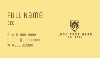 Viking Helmet Emblem Business Card Image Preview