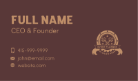 Hammer Saw Carpentry Business Card Image Preview