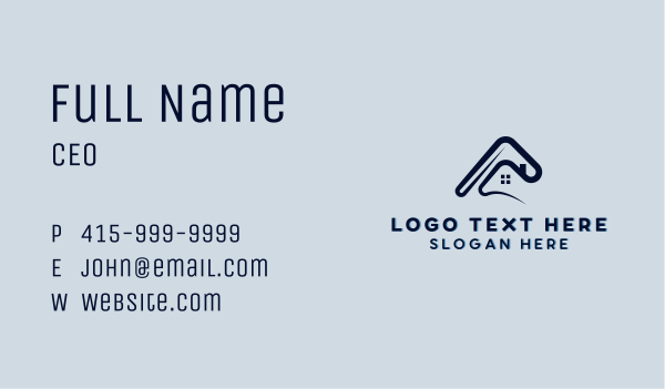 Window Roof Property Business Card Design Image Preview