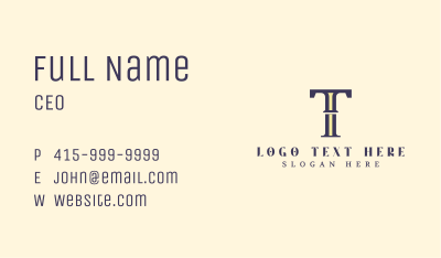 Legal Advice Firm Attorney Business Card Image Preview
