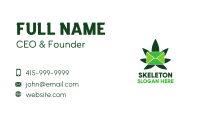 Marijuana Mail Business Card Image Preview