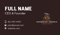 Hammer Construction Renovation Business Card Image Preview