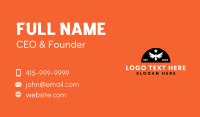 Generic Eagle Star Business Card Design