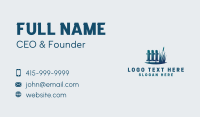 Grass Fence Lawn Care Business Card Image Preview