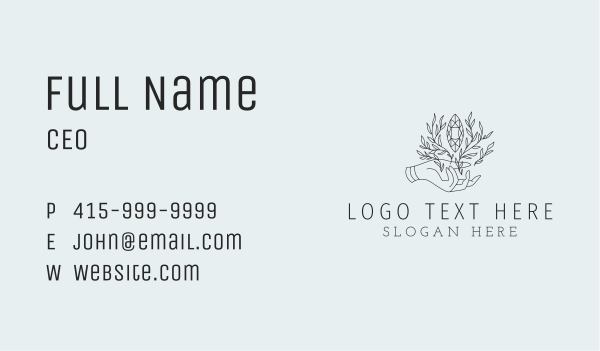 Luxe Diamond Jewelry Business Card Design Image Preview