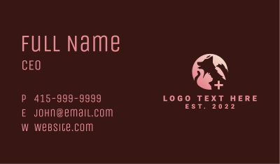 Dog Cat Pet Veterinary Business Card Image Preview
