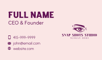 Eyelash Fashion Beautician Business Card Image Preview