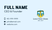 Ocean Anchor Sailing  Business Card Image Preview