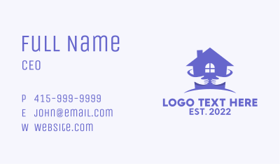 House Insurance Real Estate  Business Card Image Preview