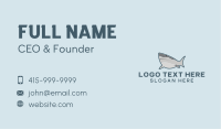 Great White Shark Business Card Image Preview