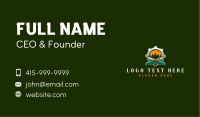Chainsaw Timber Cutter Business Card Image Preview