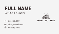 Cargo Truck Logistics Business Card Preview