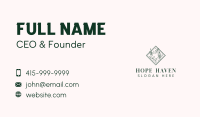 Hand Florist Spa Business Card Image Preview