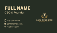 Steakhouse Bull Ranch Business Card Design