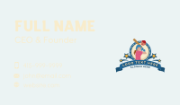 Cricket Female Player Business Card Image Preview