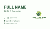 Eco Leaf Farming Business Card Image Preview