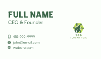 Eco Leaf Farming Business Card Image Preview