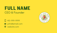 Healthy Salad Kitchen Business Card Design