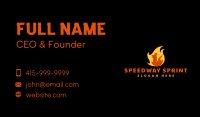 Spicy Chicken Fire Business Card Image Preview
