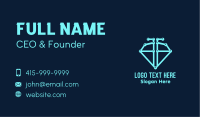 Blue Diamond Pipeline Business Card Image Preview