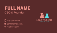 Cuddly Bear Toy  Business Card Preview
