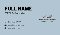 Racing Auto Mechanic Business Card Design