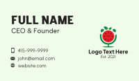 Watermelon Alarm Clock  Business Card Design