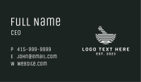 White Stripe Mortar & Pestle Business Card Image Preview