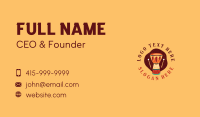 African Instrument Drum Business Card Image Preview
