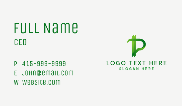 Landscaping Gardening Fence Business Card Design