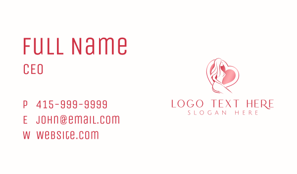 Woman Nude Body Business Card Design Image Preview