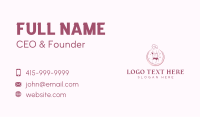 Woman Beauty Spa Business Card Image Preview