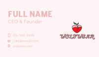 Sexy Apple Boobs Business Card Image Preview