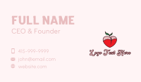 Sexy Apple Boobs Business Card Image Preview