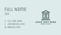 Courthouse Architecture Building Business Card Image Preview