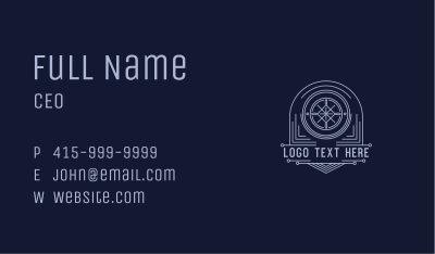 Upscale Artisanal Boutique Business Card Image Preview