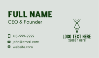 Deer Quill Pen  Business Card Image Preview