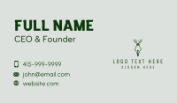 Deer Quill Pen  Business Card Image Preview