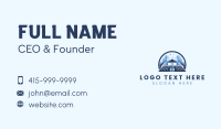 Power Wash Cleaning Maintenance Business Card Image Preview