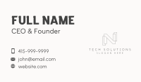 Notary Legal Advice Firm Business Card Design