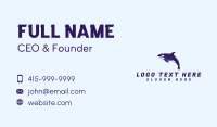 Orca Dolphin Whale Business Card Image Preview