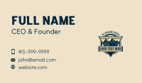 Mountain Forest Camping Business Card Image Preview