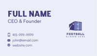 Violet Freight Container Business Card Image Preview