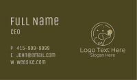 Elephant Coffee Bean  Business Card Image Preview