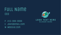 Investment Stocks Arrow Business Card Image Preview