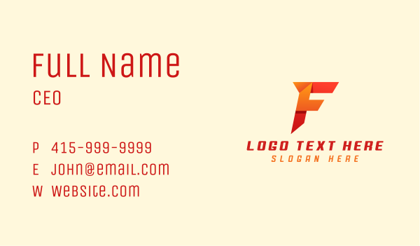 Advertising Modern Startup Business Card Design Image Preview