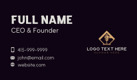 Laser Fabrication Engraving Business Card Preview