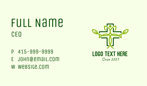 Green Herbal Medicine  Business Card Design Image Preview