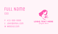 Pregnant Woman Baby Business Card Image Preview