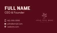 Woman Tree Beauty Business Card Design